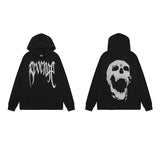 Brand Sweater Keel Smoke Couple Skull Men And Women Loose High Street Pure Cotton