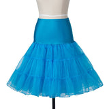 50s 60s Women Ball Gown Tutu Skirt Swing Rockabilly Petticoat Underskirt Crinoline Fluffy Pettiskirt for