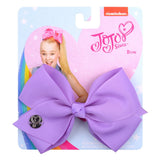 Bows Jojo Siwa Rainbow Printed Knot Ribbon Bow For Girls Handmade Boutique Hair Clip Children Hair