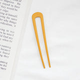 Hair Sticks Women Hairclip Simplicity Colorful U Shape Girls Hairpins Hair Sticks Hair Accessories Headwear 2021
