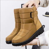 Women Boots Mid-Calf Winter Shoes For Women Snow Boots Casual Watarproof Platform Heels Botas Mujer 2022 New Winter Boots