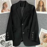 Suit Jacket Woman 2025 Spring And Autumn New Leisure Temperament Fried Street Suit Korean Version Suit Suit Dress