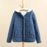 Women Cotton Winter Coat Female Parka Casual Outwear Military Hooded fur Coat Down Jackets Winter Coat for Female