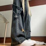 And Autumn High-Rise Jeans 2025 Winter New Design Oversize Handsome Couple