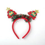 New Year Women Girls Cute Christmas Antlers Santa Claus Hairbands Sweet Hair Decorate Headband Fashion Hair