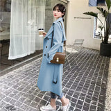 Windcoat Woman 2025 Spring And Autumn New Korean English Wind Long Short Jacket