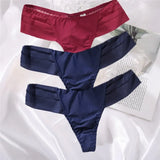 Perspective G-String Sexy Low Waist Underwear Women See-Through Underpants Girls Intimates Lingerie Women's