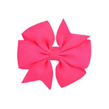 Inches Candy Color Baby Mini Small Bowknot Hair Clips For Cute Girls Safety Hairpins Barrettes Headwear Kids Hair