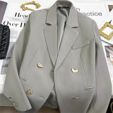 2025 New Black British Style Suitcase Lady French Style Fashioned Small Suit