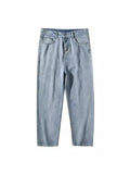 Comfortable And Casual Straight Leg Jeans For Men And Men-Outfit