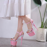 Zingj Transparent Ultra High With 17Cm Thick With Summer Female Waterproof Table Sexy Fairy