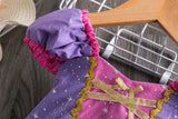 Princess Dress Puff Sleeve Gorgeous Gowns Infant Halloween Child Cosplay Dress Up Summer Girls Dresses