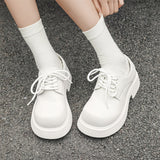 2025 New Formal Shoes Male Increased Round Head Trend Versatile British Wind Low Heel Tooling Shoes
