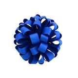 3inch New Design Beauty Grosgrain Ribbon Flower With Elastic Rope Floral Hair Bands Kids Accessories