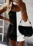 Sexy Sling Drawstring Tight Backless Dress