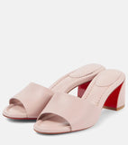 Skin Red Bottom Cool Slippers Women 2025 Summer Cl New Lady Wears A Hundred Heel High
