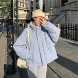 Solid Puffer Jacket- Outfit