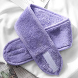 Women Wide Hairband Adjustable Soft Toweling Hair Accessories Yoga SPA Bath Shower Makeup Wash Face Cosmetic