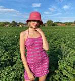 Women Knitted Bodycon Dress Elegant Lady Female Beach Backless Sleeveless Bandage Halter Sundress Summer Vacation