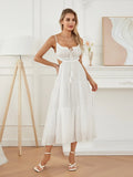 Ruched Tie-Up Strappy Maxi Dress-Outfit