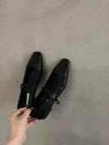 Zingj Silver French Spring And Autumn Small Single Shoes Women's 2024 New Hot Style With Skirt Mary Jane Evening