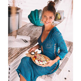 Long Crochet Knitted Beach Cover ups Pareo de Plage Swimsuit cover Up Beach wear Pareos de Playa Mujer Bikini Cover