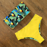 Swimsuit Lady Sexy Two-Wear Split Bikini Brae Shoulder 2025 New