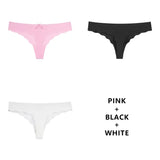3Pcs/Lot Seamless Panty Set Underwear Female Comfort Intimates Fashion Ladies Low-Rise Briefs Panties Women Sexy