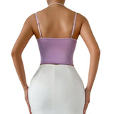 Spring Burst Of Lilac Lace Breasted Three-Dimensional Butterfly Girl Heart Advanced Feeling