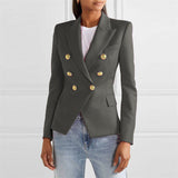 And Autumn Explosion Women's Autumn And Winter New Solid Fashion Casual Suit Short Coat