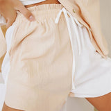 Women Tracksuit Two Piece Suit Casual Short-sleeved Cardigan Shorts Set Female 2022 Summer Ladies Streetwear