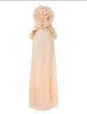 Australia's Rich Family Famous Light Luxury Sexy Temperament Wave Point Silk Flowers Holiday Windy Slings Slings Long