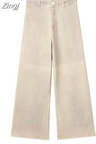 2023 Woman Jeans High Waist Baggy Pants Woman Straight Leg Denim Trousers Women Fashion Streetwear Women's Wide