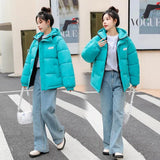Winter Jacket Women Parkas Thicken Warm Coat Women's Hooded Jackets Solid Color Short Parka Coat Women New