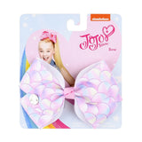 Bows Jojo Siwa Rainbow Printed Knot Ribbon Bow For Girls Handmade Boutique Hair Clip Children Hair