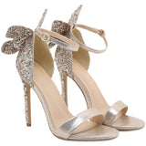 Zingj Women's Shoes 2024 Spring And Summer Three-Dimensional Bow Fashion Women's Shoes Summer With High-Heeled