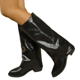 Pointed Thick And Folded Fashion Boots Femininity Maillard Comfortable Sleeves Thin Women's