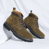 Zingj Martin Men 2023 New Autumn / Winter Boots Vintage Work Boots