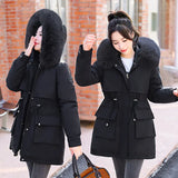 Fashion Live Face Live Courage In The Long Women Style To Overcome The 2024 Winter One Dress Three Wear Female Waist Cotton-Padded Jacket Coat Tide-Outfit