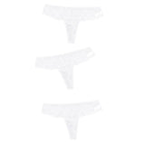 Sexy Women's Panties Thong Full Lace Panties Tanga Transparent Underpants G String Hollow Out Low-Rise Female