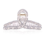 Big Rhinestone Hair Claws Crab Hairpins Crystal Hair Clips Barrettes Ponytail Girls Hair Accessories Ornaments