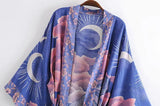 Zingj Autumn Women's New Human Cotton Positioning Water Printing Belt