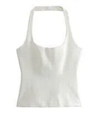 Summer New Slimming Women's Short-Skinned Waistcoat Women's Back-To-Back