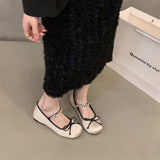 Zingj Pink Ballet Single Shoes Women's Shoes 2024 New French Spring And Fall Mary Jane Gentle Evening Shoes-Outfit