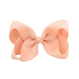 Solid Grosgrain Ribbon Hair Bows With Clip For Cute Girls Handmade Hair Clips Barrettes Hairpins Kids Hair