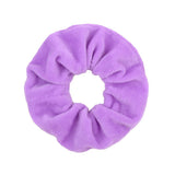 Korea Velvet Stirnband Samt Hair Scrunchie Elastic Hair Bands Solid Color Headwear Ponytail Holder Hair