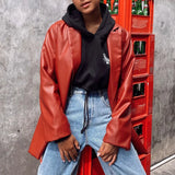 Leather BlazerOutfit