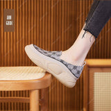 Zingj The Autumn Of 2024, The New Style One-Foot Soft-Soled Casual Shoes For Women's Retro Shoes, Spring And Autumn Love Shoes, Women's Singles