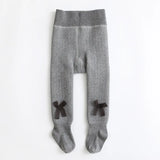 to 12 Years Super Warm Tights In Winter Cute Bowknot Kids Pantyhose With Fleece Inside Thicken Kids Pantyhose For