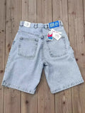 Year's Popular Street Y2K Jeans, Sports Trousers, Hip-Hop Cartoon Embroidery, Retro Blue